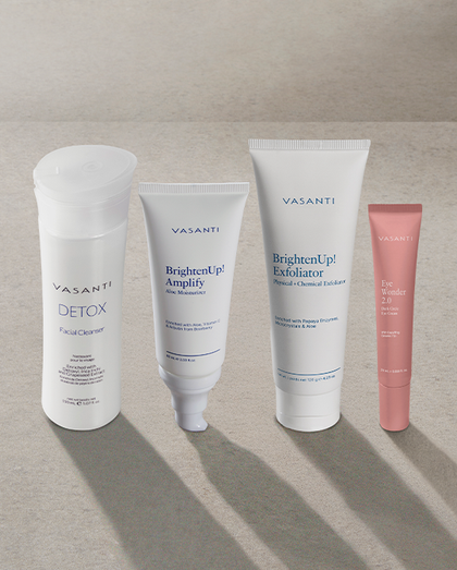 Vasanti's 4-Step Skincare System