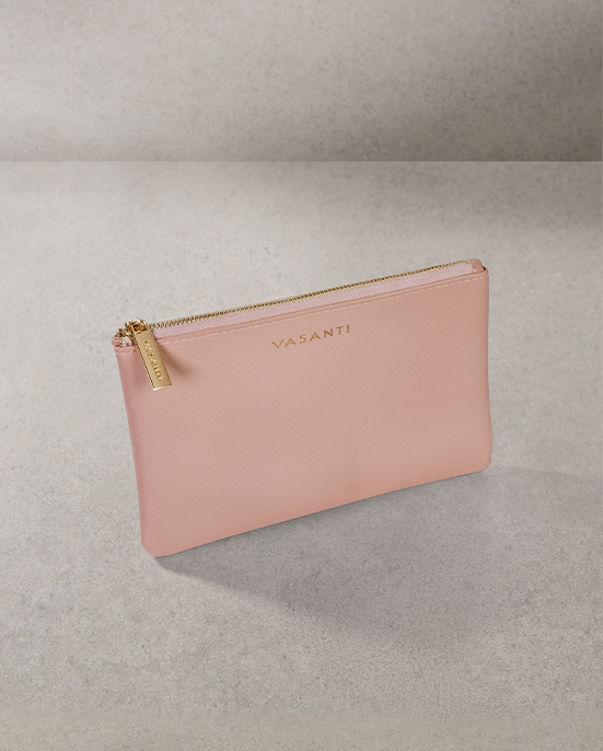Blush Pink Travel Pouch
