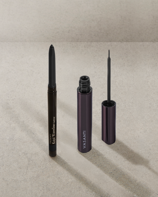 Kajal Waterline Eyeliner & Cleopatra Liquid Eyeliner