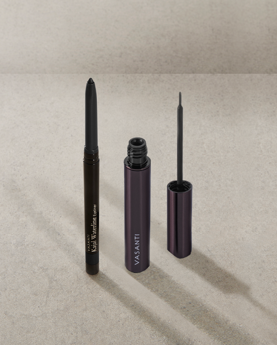 Kajal Waterline Eyeliner & Cleopatra Liquid Eyeliner