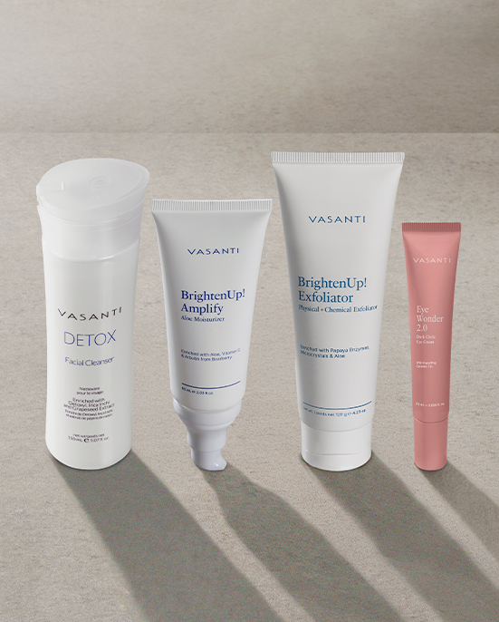 Vasanti's 4-Step Skincare System