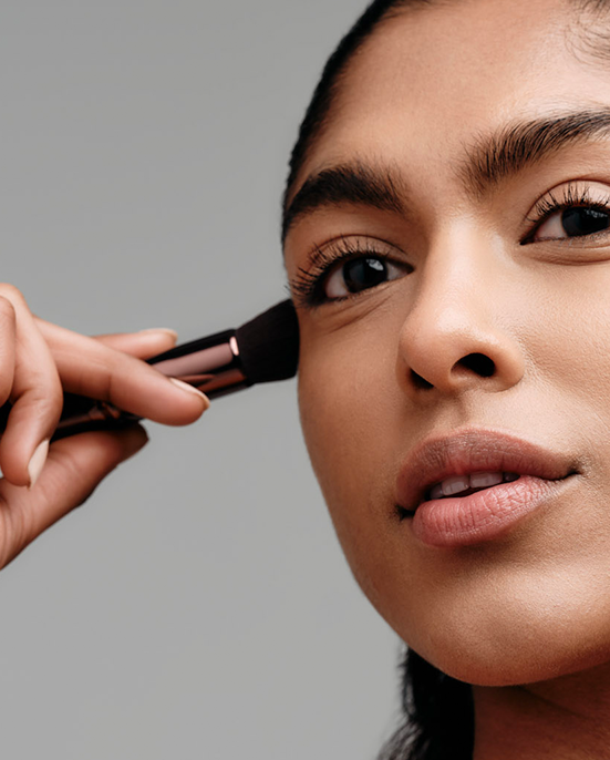 202 Stubby Flat Foundation Brush