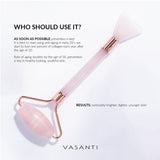 Rose Quartz Roller & Gua Sha Tool